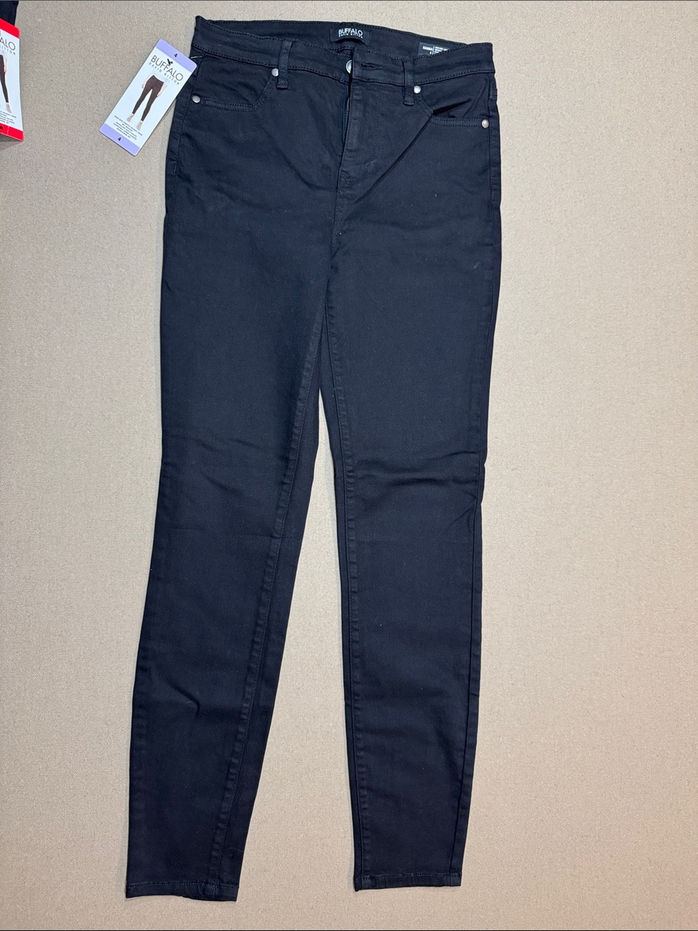 Buffalo David Bitton Black Skinny High-Rise Jeans - Women